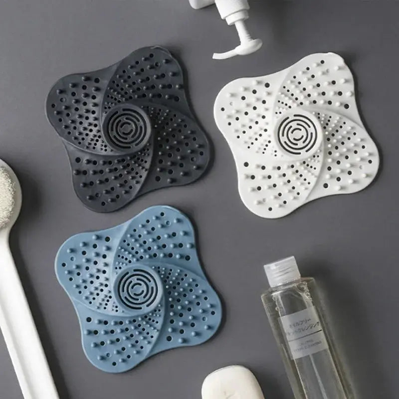 Spiral Shower Drain Hair Catcher — Anti-Clog Protector