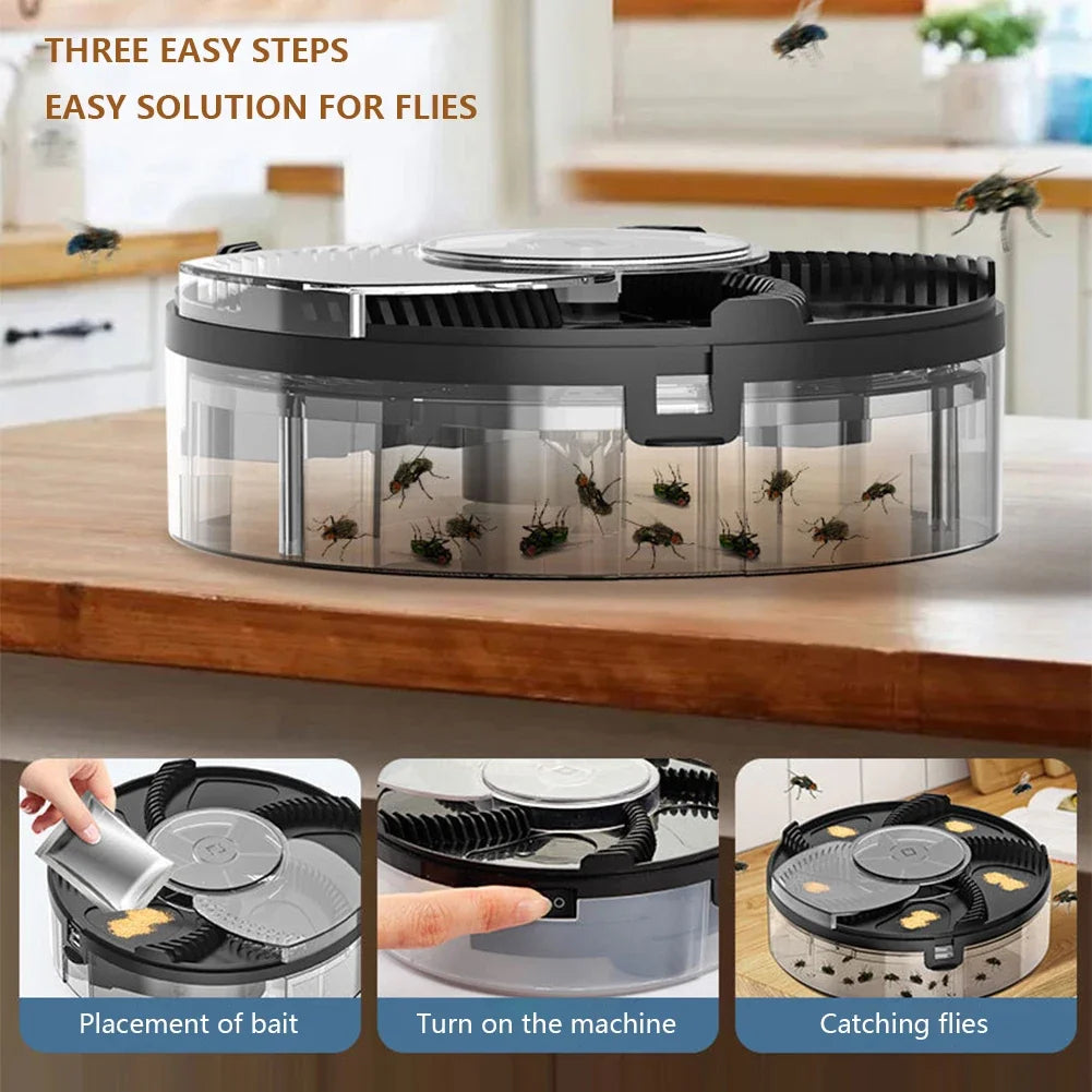 Automatic Fly Catcher — USB Rechargeable Fly Trap