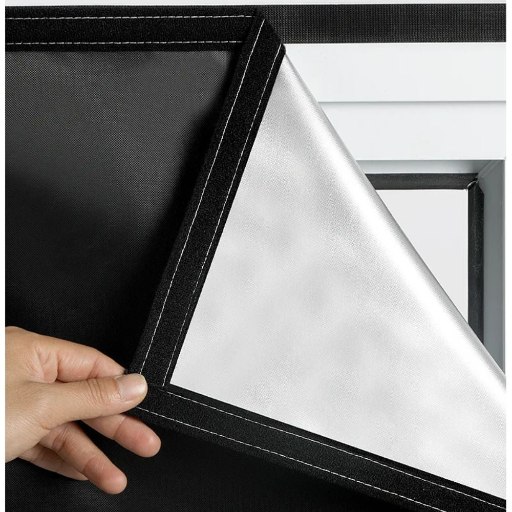 Adhesive Blackout Window Shade — No-Drill Light Blocking