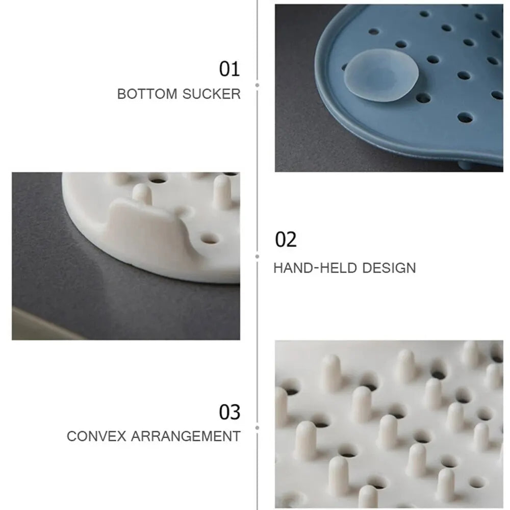 Spiral Shower Drain Hair Catcher — Anti-Clog Protector