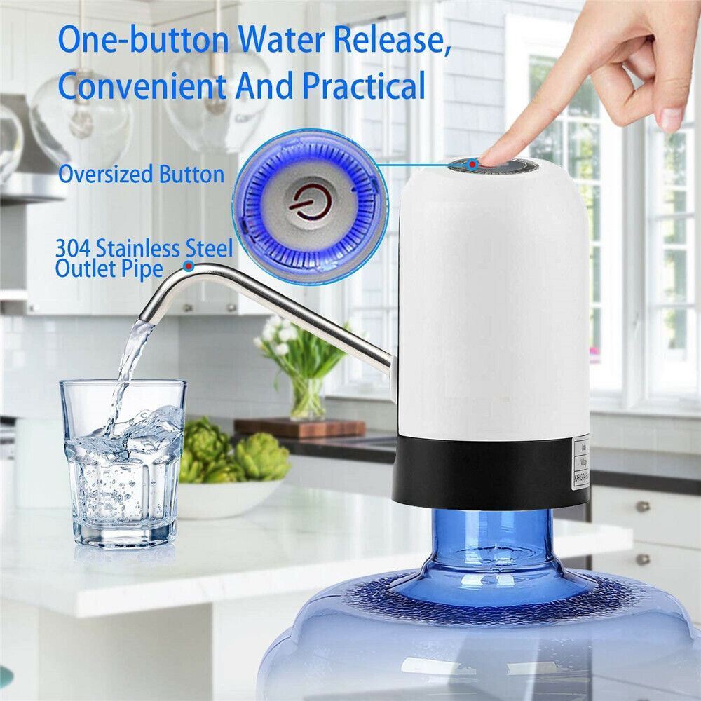 Automatic Water Dispenser — Rechargeable Bottle Pump