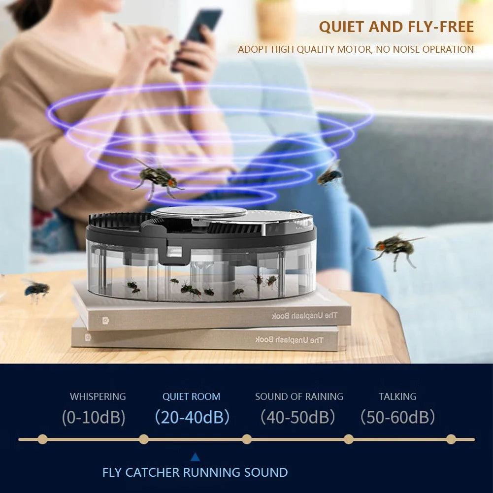 Automatic Fly Catcher — USB Rechargeable Fly Trap
