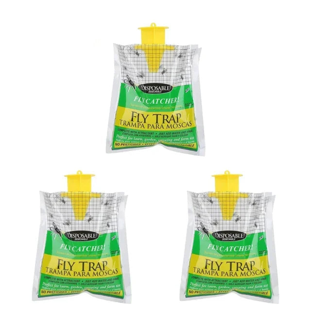 Eco Disposable Outdoor Fly Trap — Just Add Water