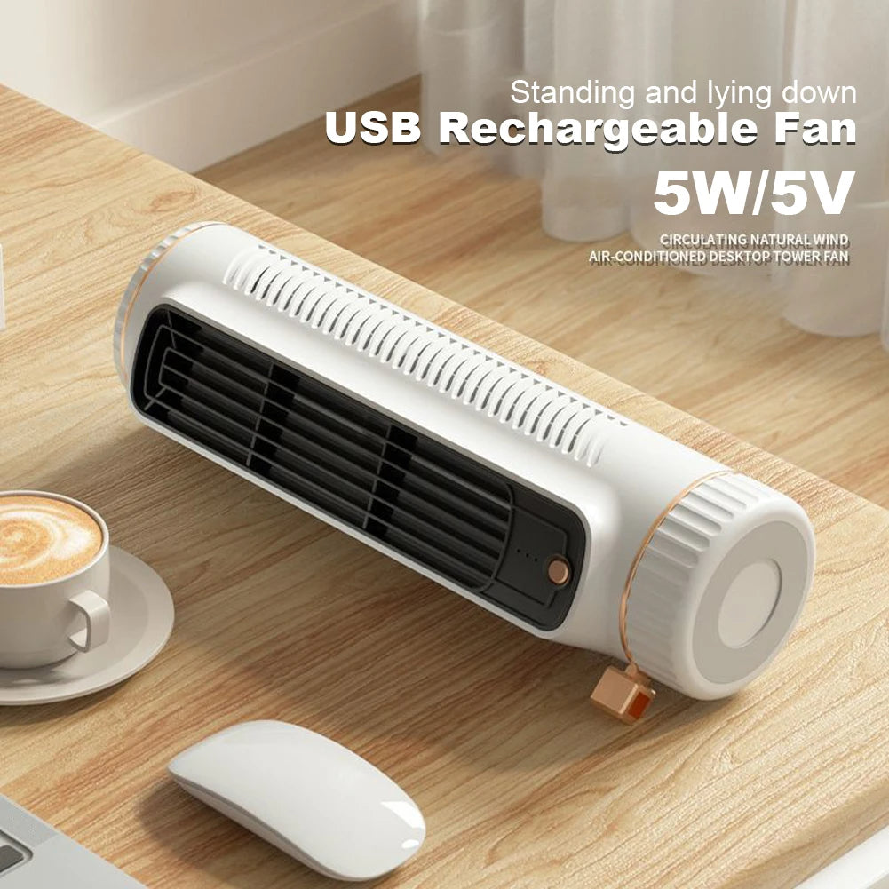Bladeless Tower Fan — Wide-Angle Cooling for Summer