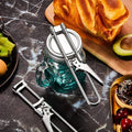 Adjustable Stainless Steel Jar Opener — Easy-Grip Lid Remover