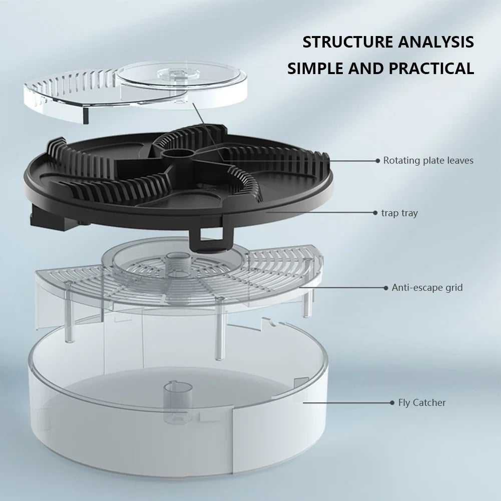 Automatic Fly Catcher — USB Rechargeable Fly Trap