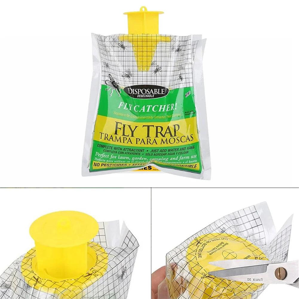 Eco Disposable Outdoor Fly Trap — Just Add Water