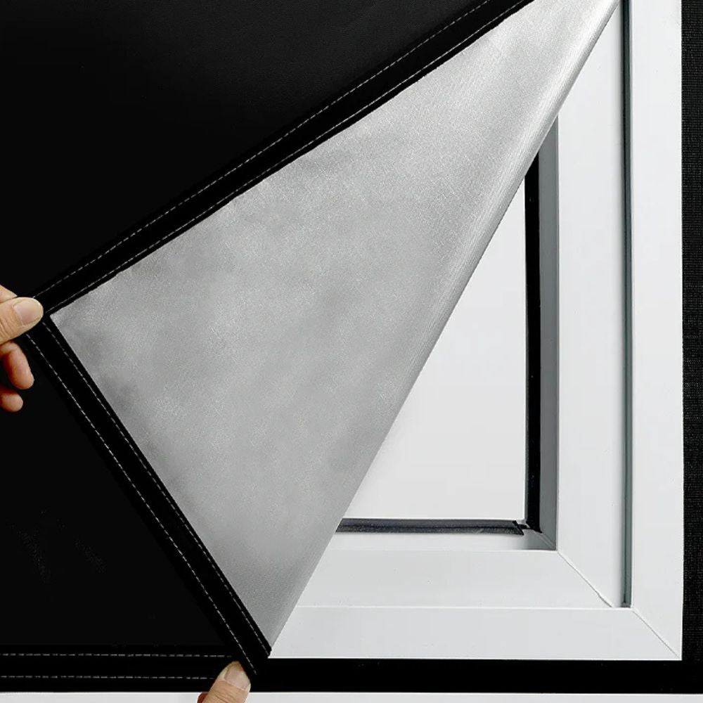 Adhesive Blackout Window Shade — No-Drill Light Blocking