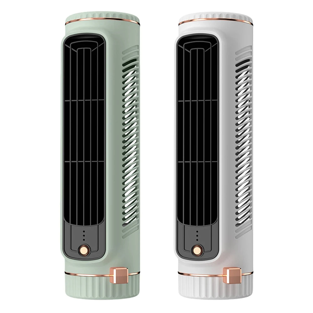 Bladeless Tower Fan — Wide-Angle Cooling for Summer