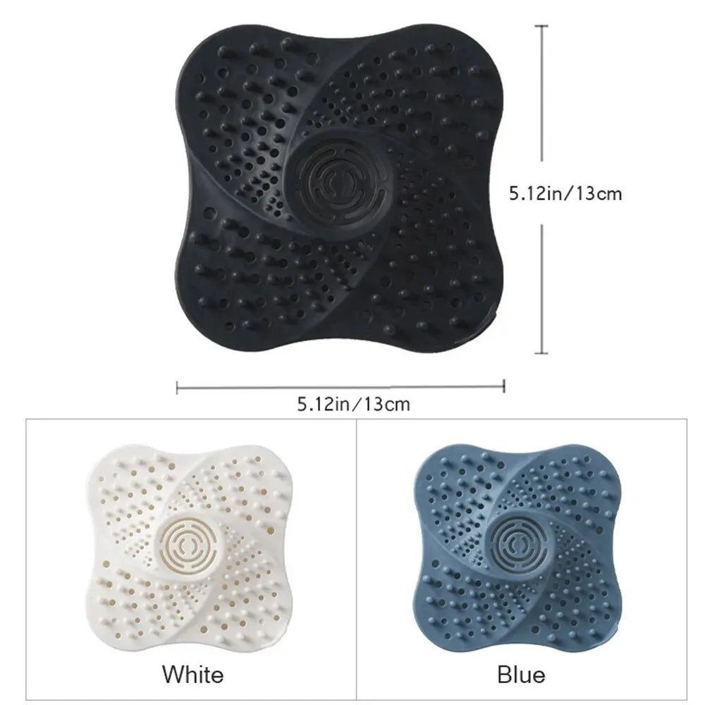 Spiral Shower Drain Hair Catcher — Anti-Clog Protector