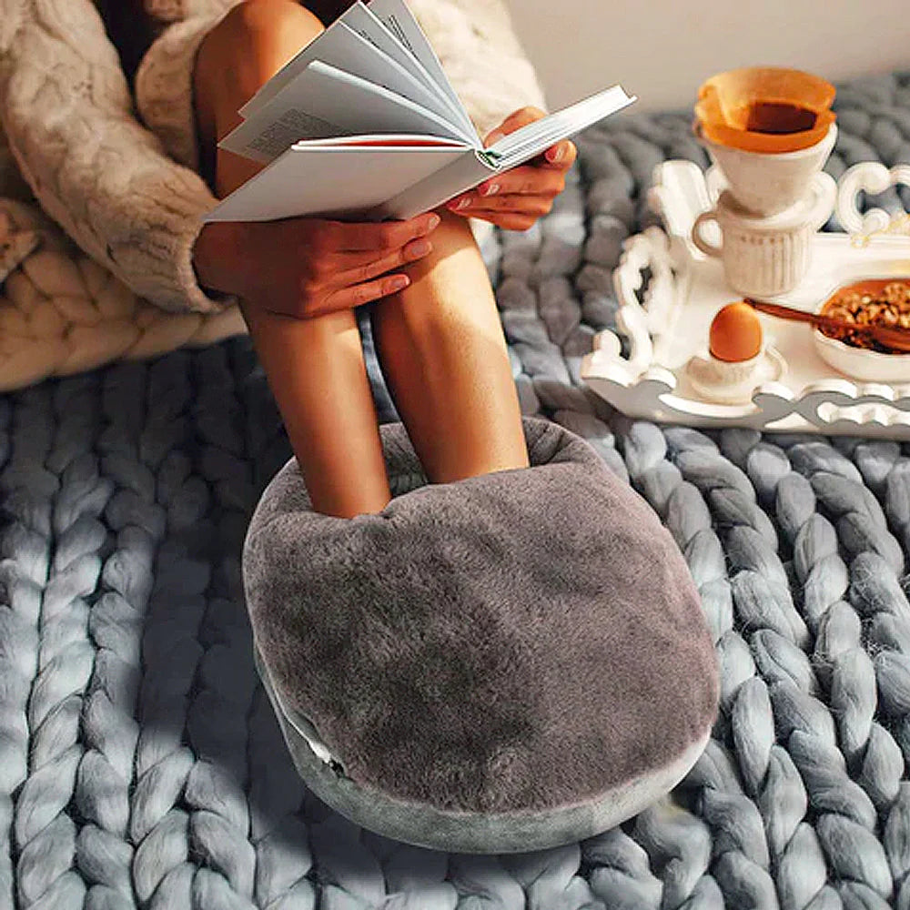 Electric XL Foot Warmer — Adjustable Heat, Washable Lining