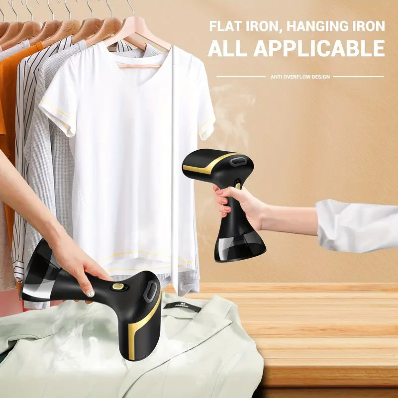 Portable Garment Steamer — Fast Wrinkle Remover for Travel