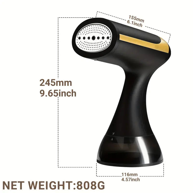 Portable Garment Steamer — Fast Wrinkle Remover for Travel