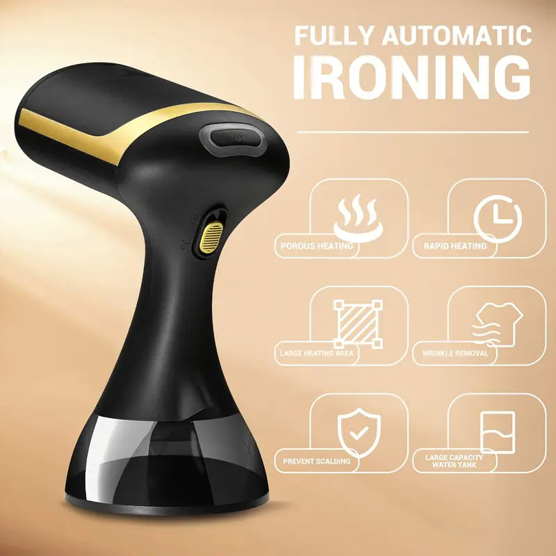 Portable Garment Steamer — Fast Wrinkle Remover for Travel