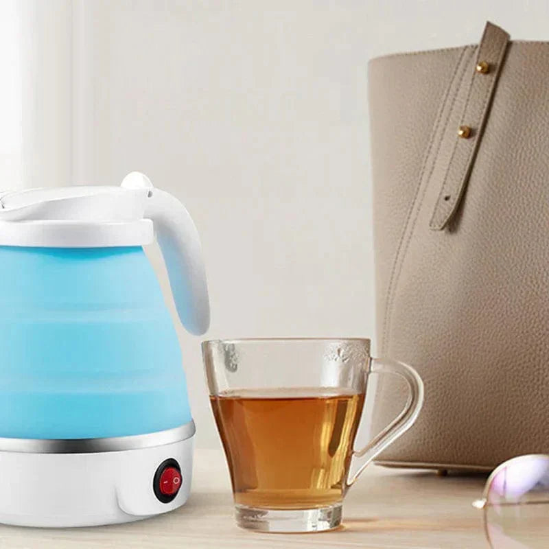 Foldable Travel Kettle — Collapsible Compact Boiler