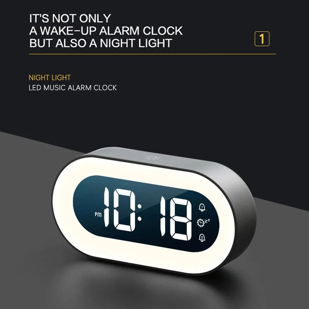 Gentle Sunrise Light Alarm Clock — Wake Up Naturally