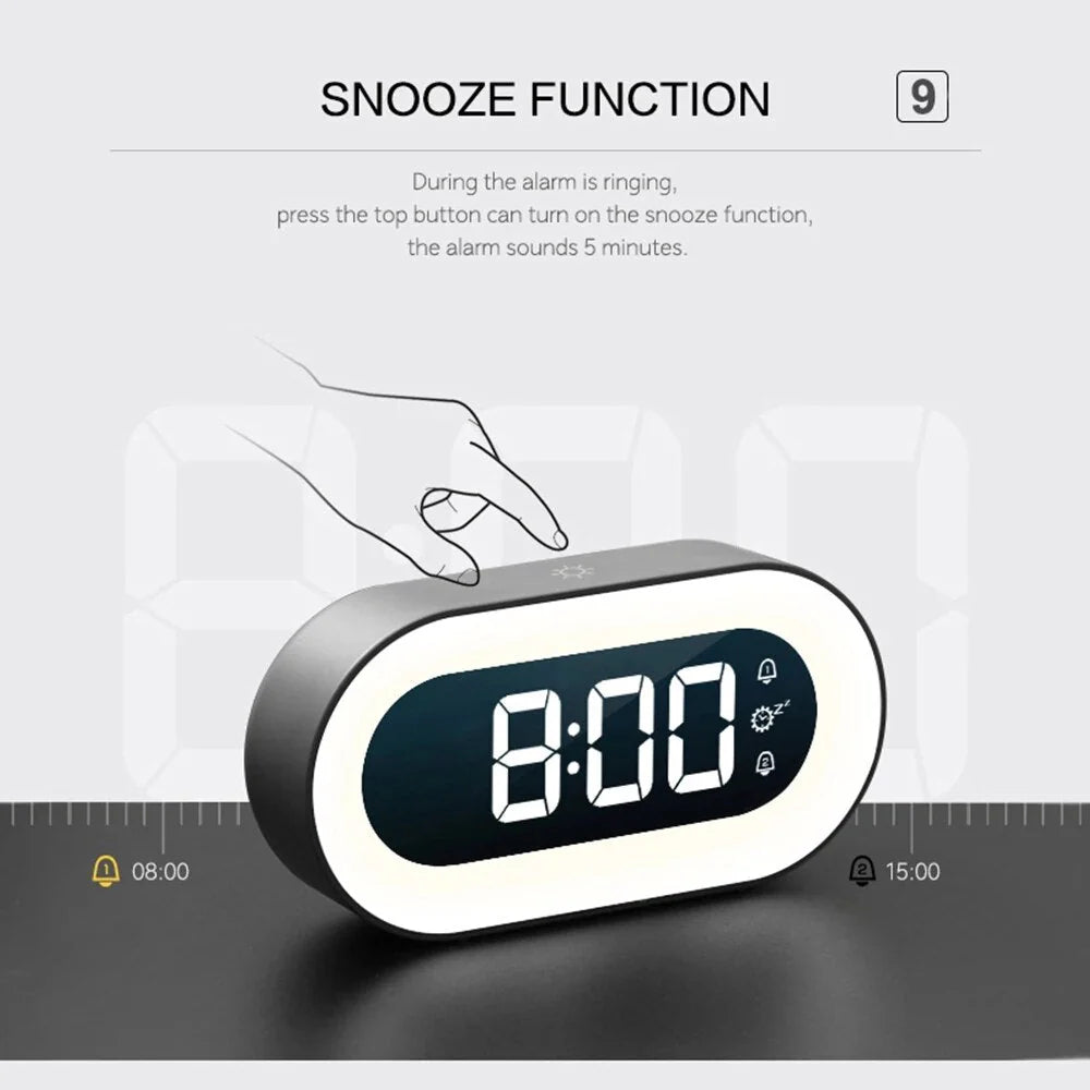Gentle Sunrise Light Alarm Clock — Wake Up Naturally