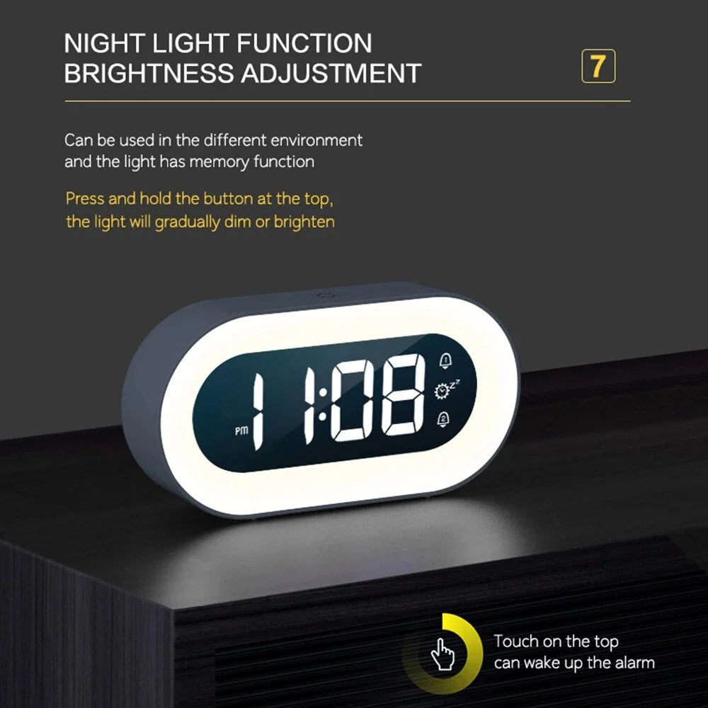 Gentle Sunrise Light Alarm Clock — Wake Up Naturally