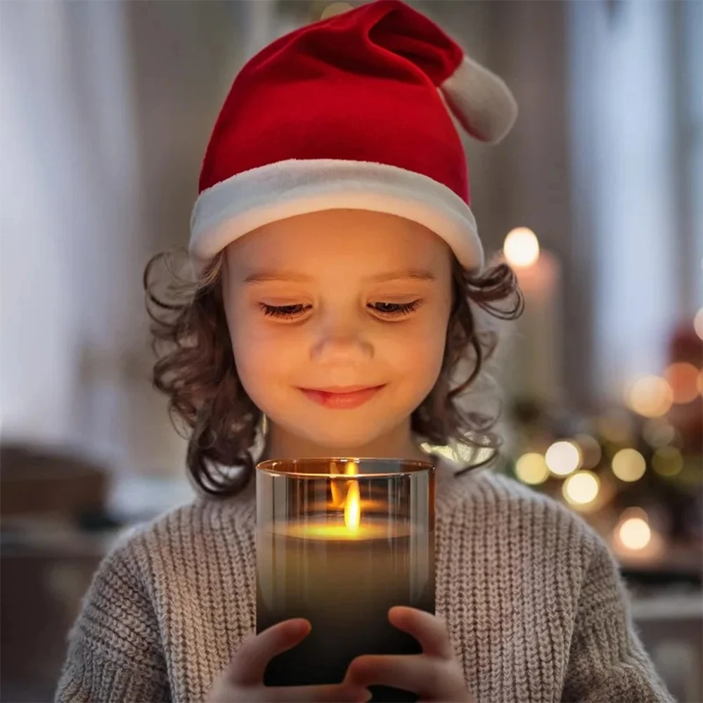 Realistic Flameless Candles with Remote — Safe LED Glow