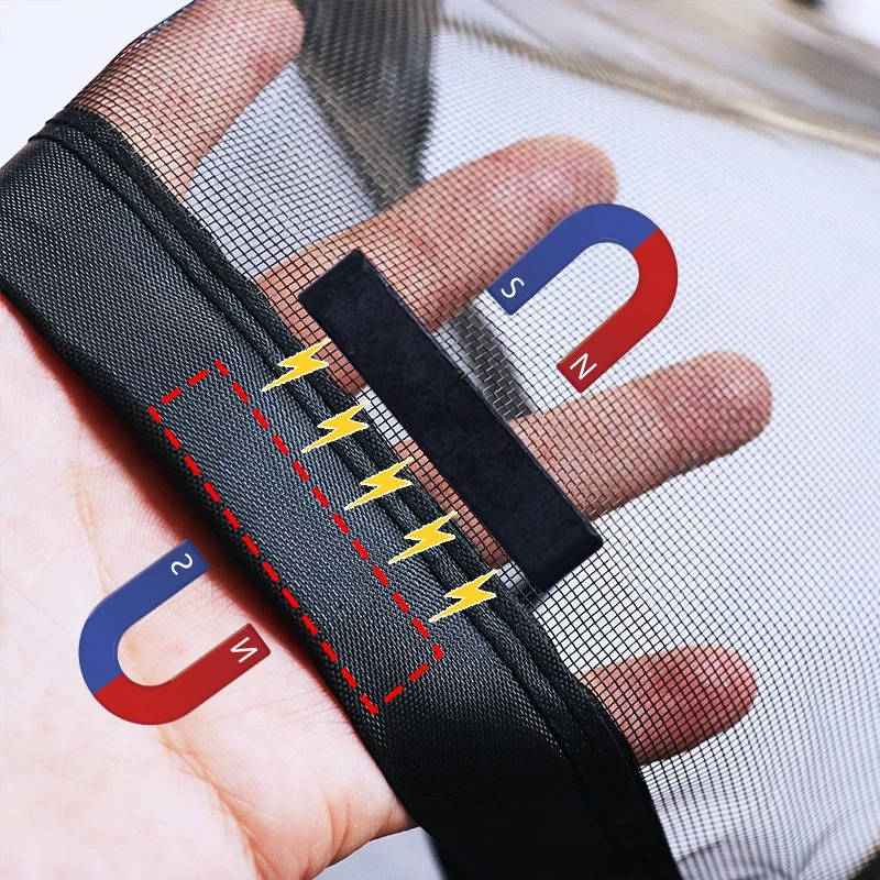 Magnetic Screen Door — Hands-Free Bug Screen, Custom Sizes