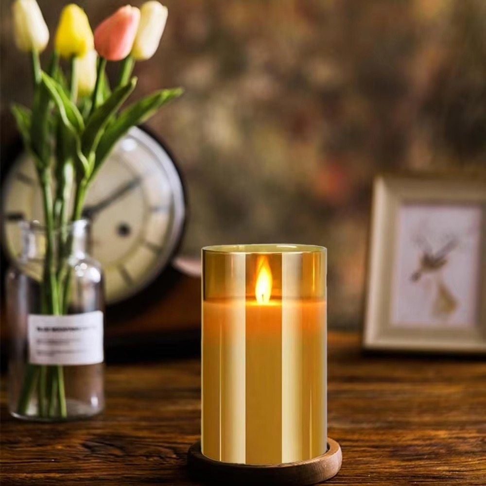 Realistic Flameless Candles with Remote — Safe LED Glow