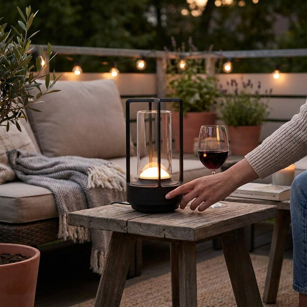 Modern Cordless Nordic Table Lamp lifestyle