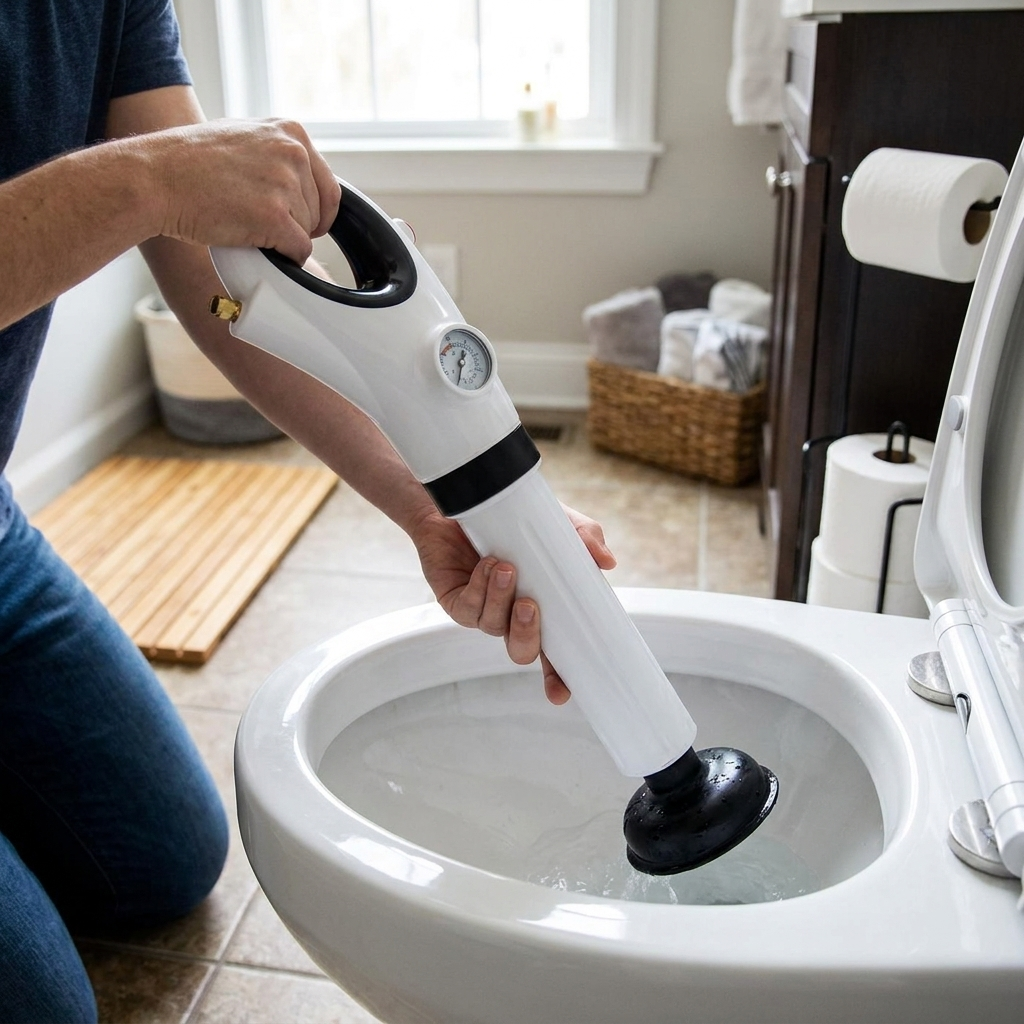 High-Pressure Toilet Plunger lifestyle