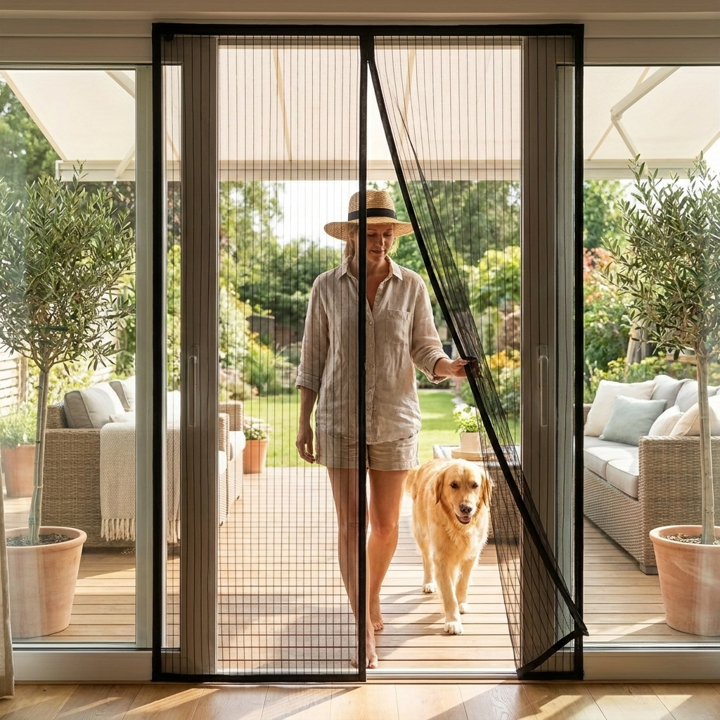 Magnetic Screen Door lifestyle