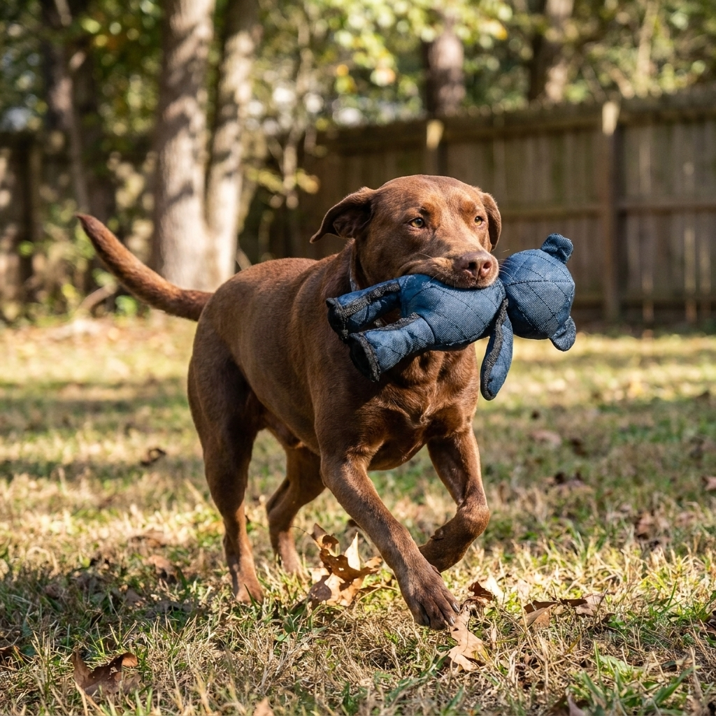 Durable Plush Dog Bear lifestyle