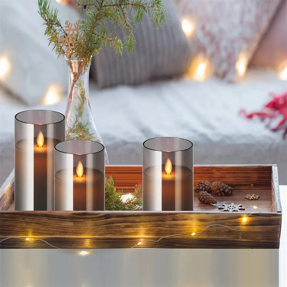 Realistic Flameless Candles with Remote — Safe LED Glow