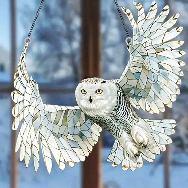 Hummingbird Suncatcher — Colourful Light-Catching Décor