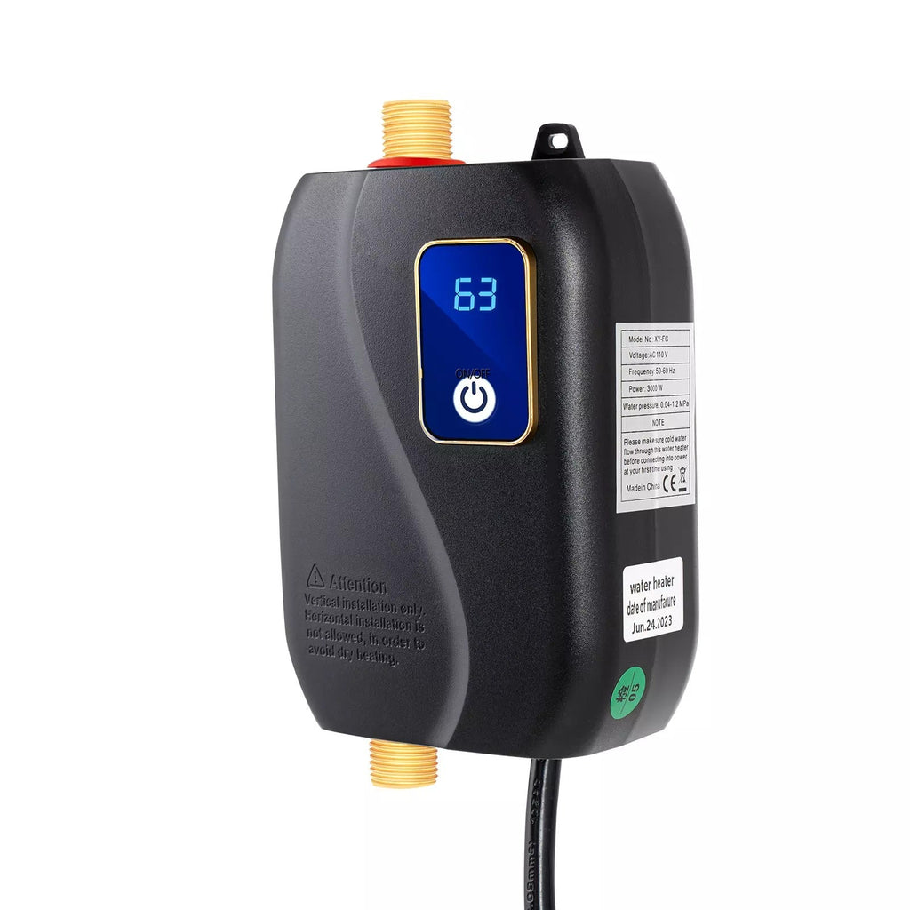 Tankless Instant Water Heater — On-Demand Hot Water