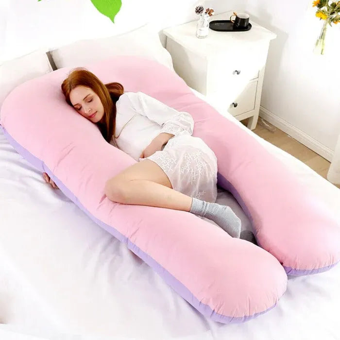 Full Support Body Pillow — Ergonomic Pregnancy & Pain Relief