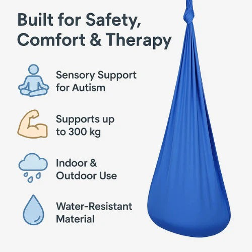 Sensory Therapy Swing — Calming Indoor & Outdoor Hammock