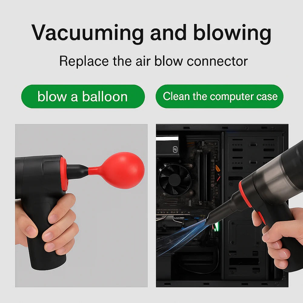 Cordless Car Vacuum — 95000Pa Powerful Handheld Cleaner