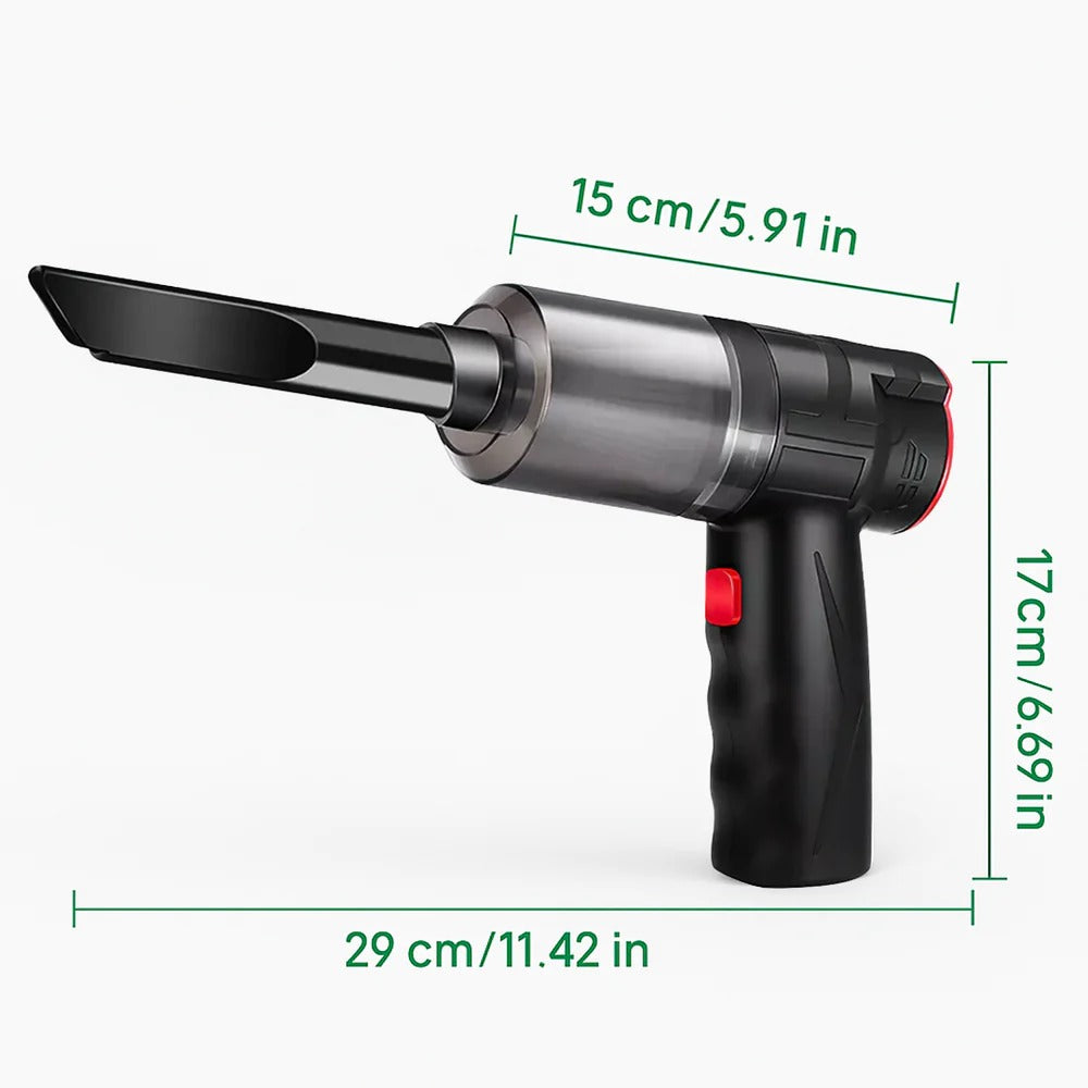 Cordless Car Vacuum — 95000Pa Powerful Handheld Cleaner