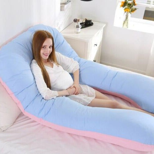 Full Support Body Pillow — Ergonomic Pregnancy & Pain Relief