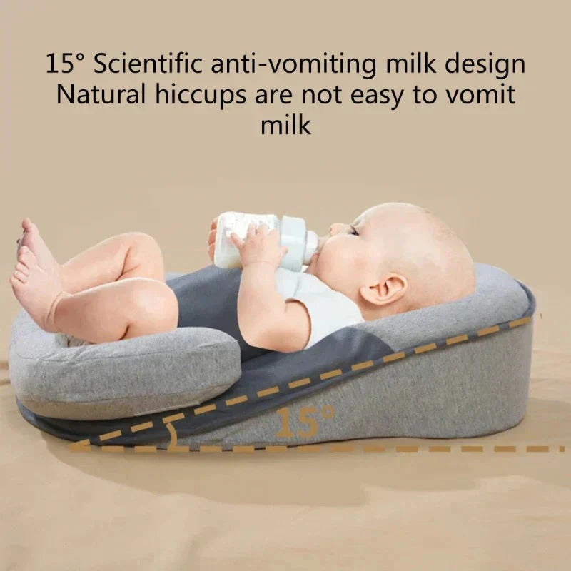 Anti-Spit-Up Infant Pillow — Gentle Incline Support