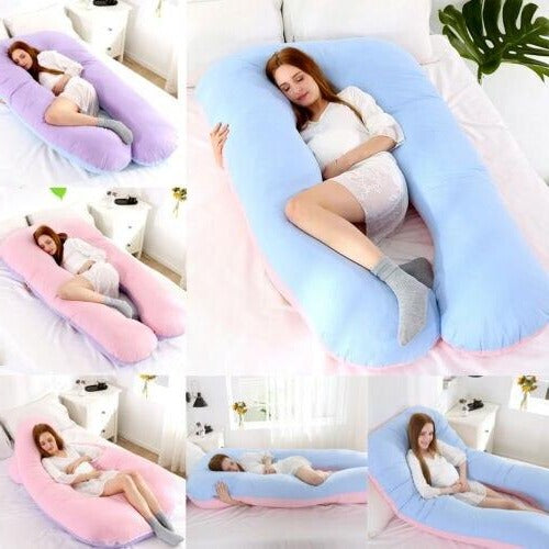 Full Support Body Pillow — Ergonomic Pregnancy & Pain Relief