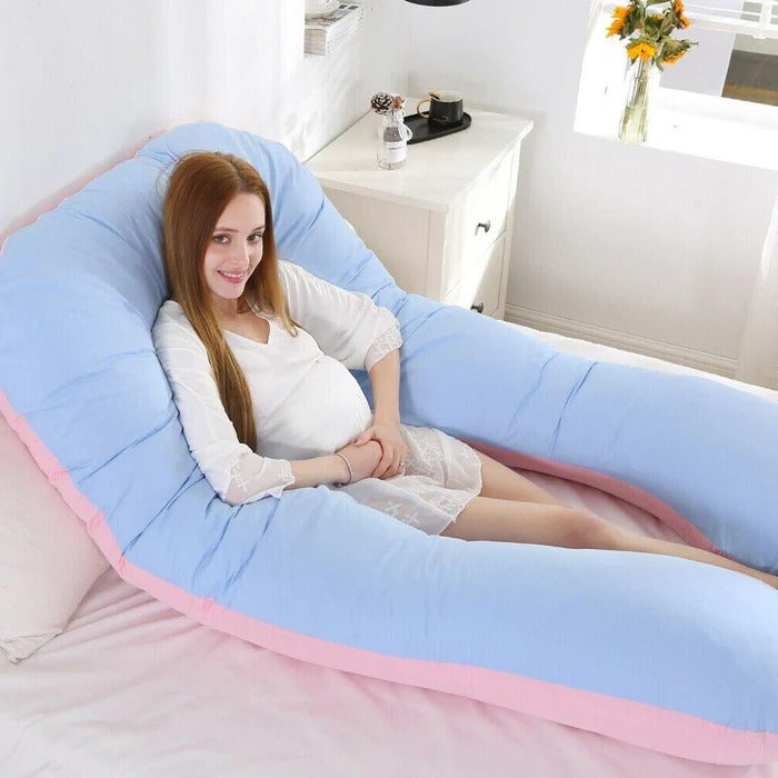 Full Support Body Pillow — Ergonomic Pregnancy & Pain Relief