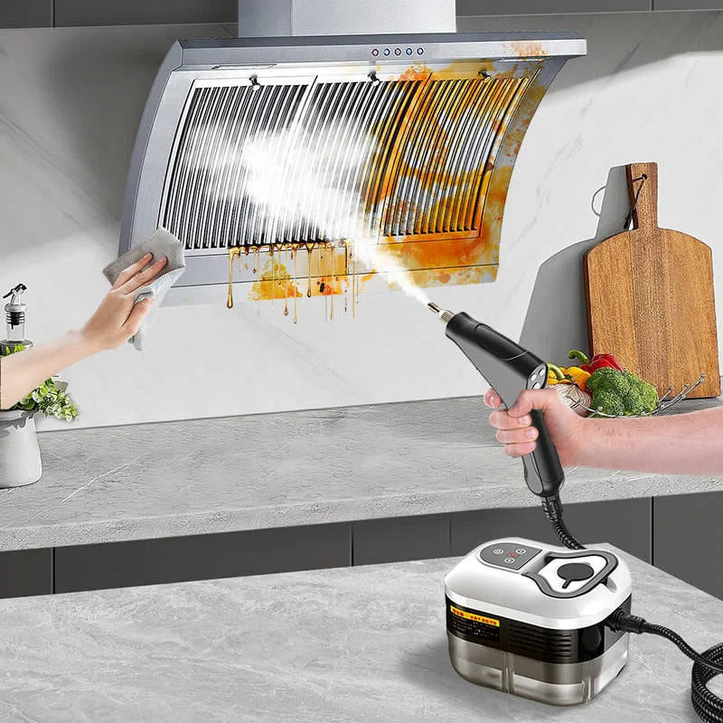 2500W High-Pressure Steam Cleaner with Protective Gloves