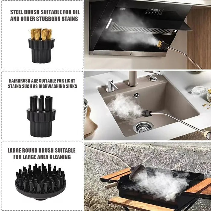2500W High-Pressure Steam Cleaner with Protective Gloves