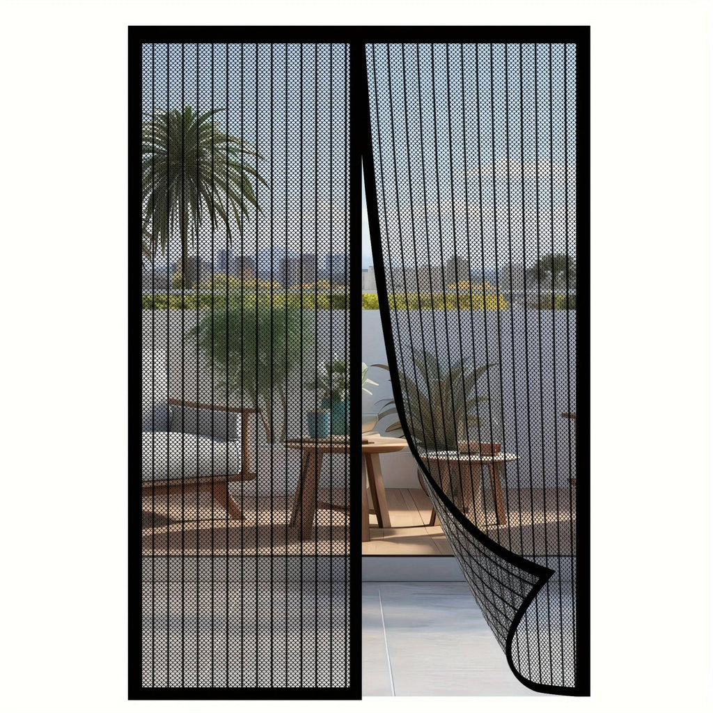 Magnetic Screen Door — Hands-Free Bug Screen, Custom Sizes