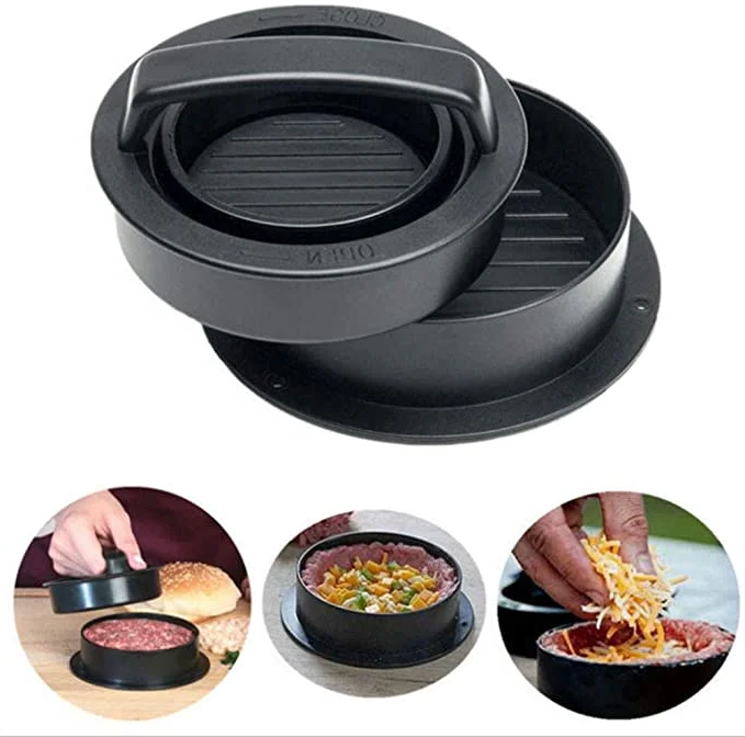 Hamburger Press Patty Maker — Uniform Burgers Every Time