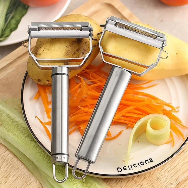 Dual-Blade Peeler — Compact Multi-Cut Kitchen Tool