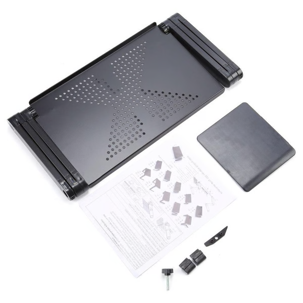 Adjustable Foldable Laptop Stand — Ergonomic Work-From-Anywhere