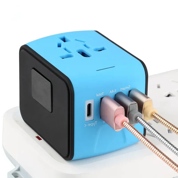 Multi-Port Travel Adapter — All-in-One Universal Charger