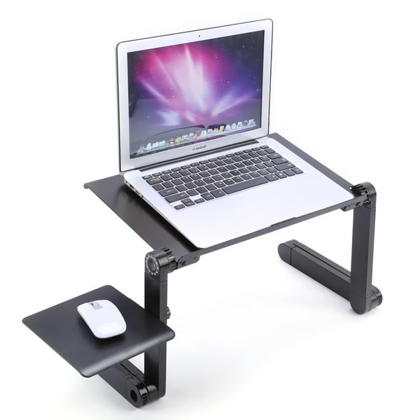 Adjustable Foldable Laptop Stand — Ergonomic Work-From-Anywhere