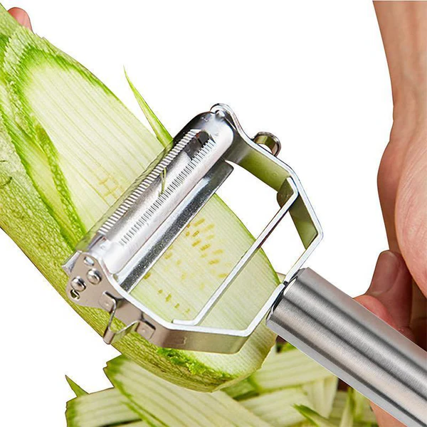 Dual-Blade Peeler — Compact Multi-Cut Kitchen Tool