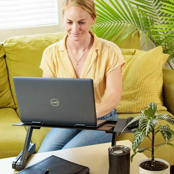 Adjustable Foldable Laptop Stand — Ergonomic Work-From-Anywhere